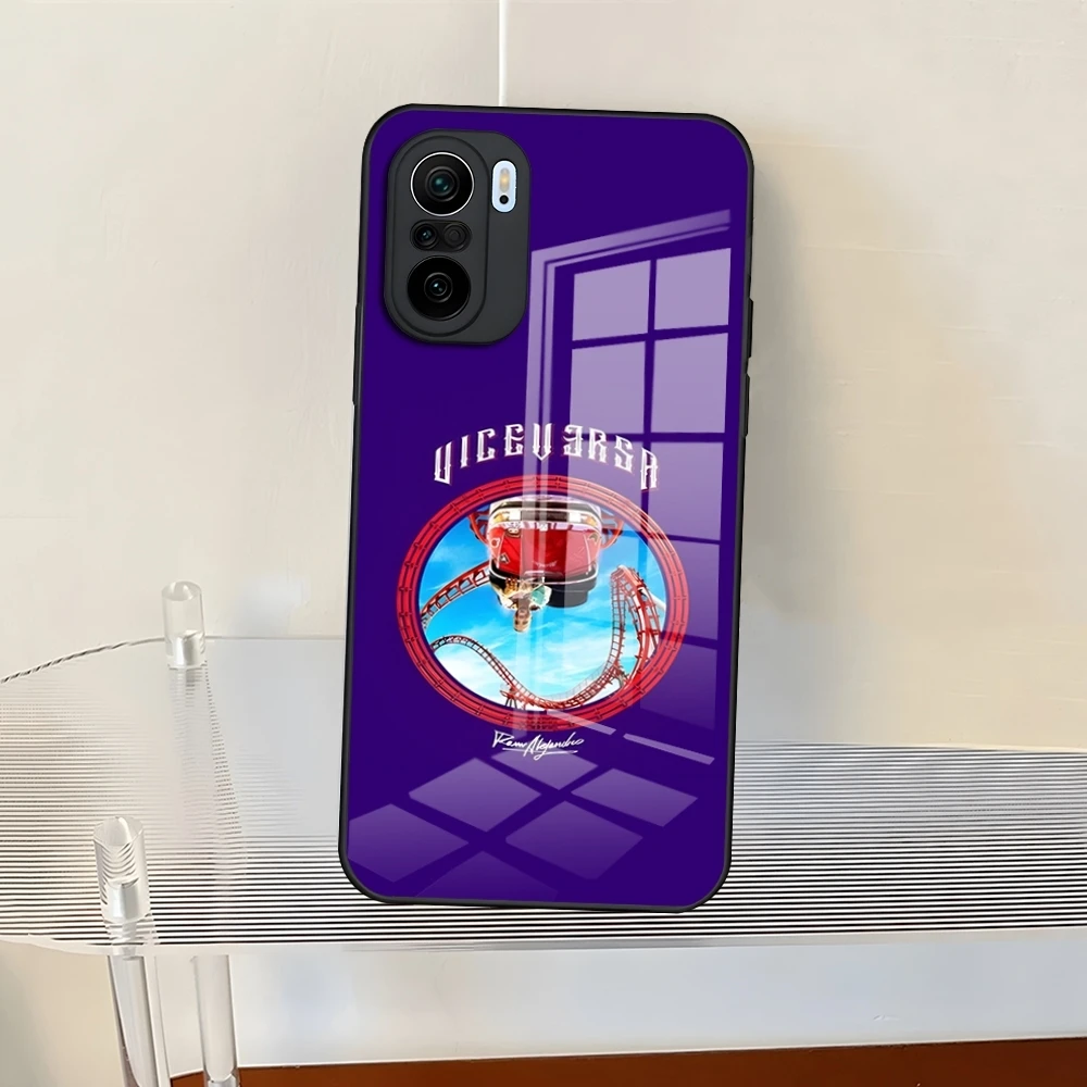 Singer Rauw Alejandro Playa Saturno Чехол для телефона Redmi 13 12 13c 12c Note Pro Plus 11 10 12s 11s Стеклянный