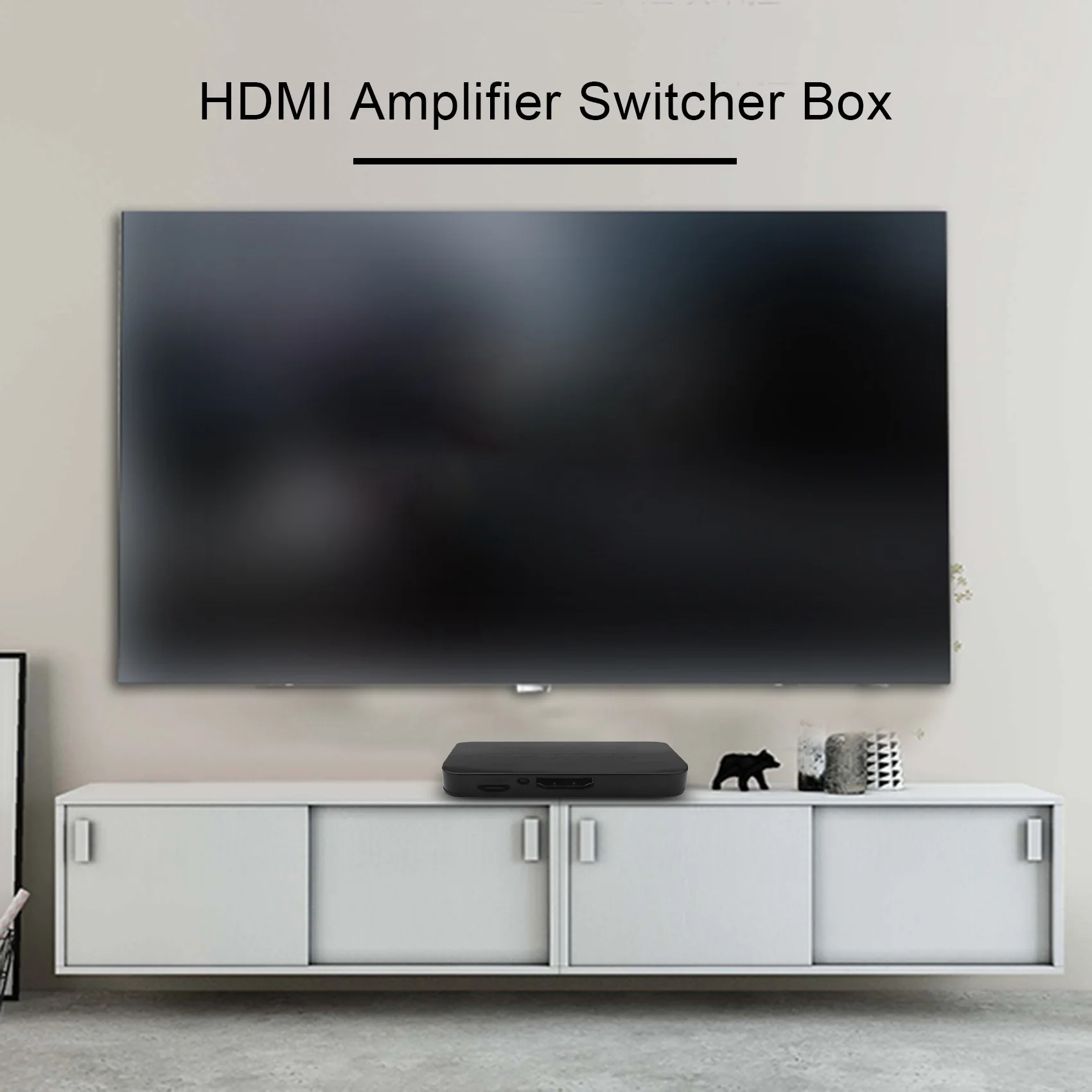 HDMI сплиттер 1x2 1 вход 2 выхода усилитель коммутатор коробка концентратор