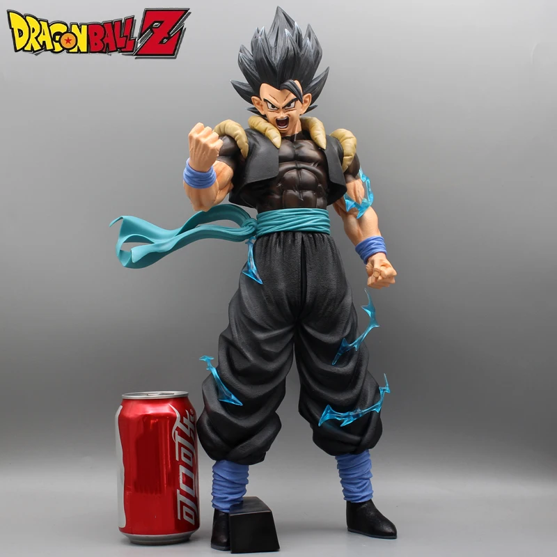 

44cm Dragon Ball Z Gogeta Figure Super Anime Figures Super Saiyan God Statue Action Figurine Pvc Collection Model Doll Gift Toys