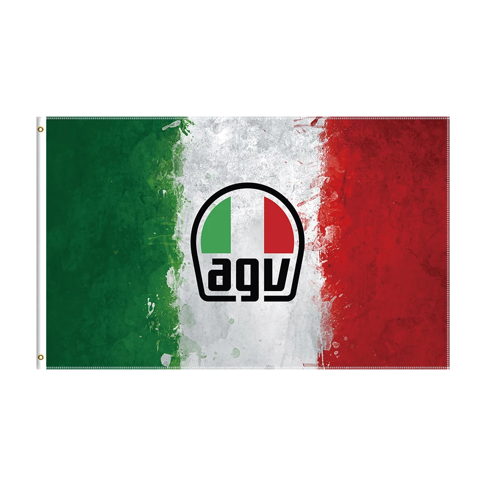 

3x5 Agvs Flag Polyester Printed Motorcycle Accessories Banner For Decor