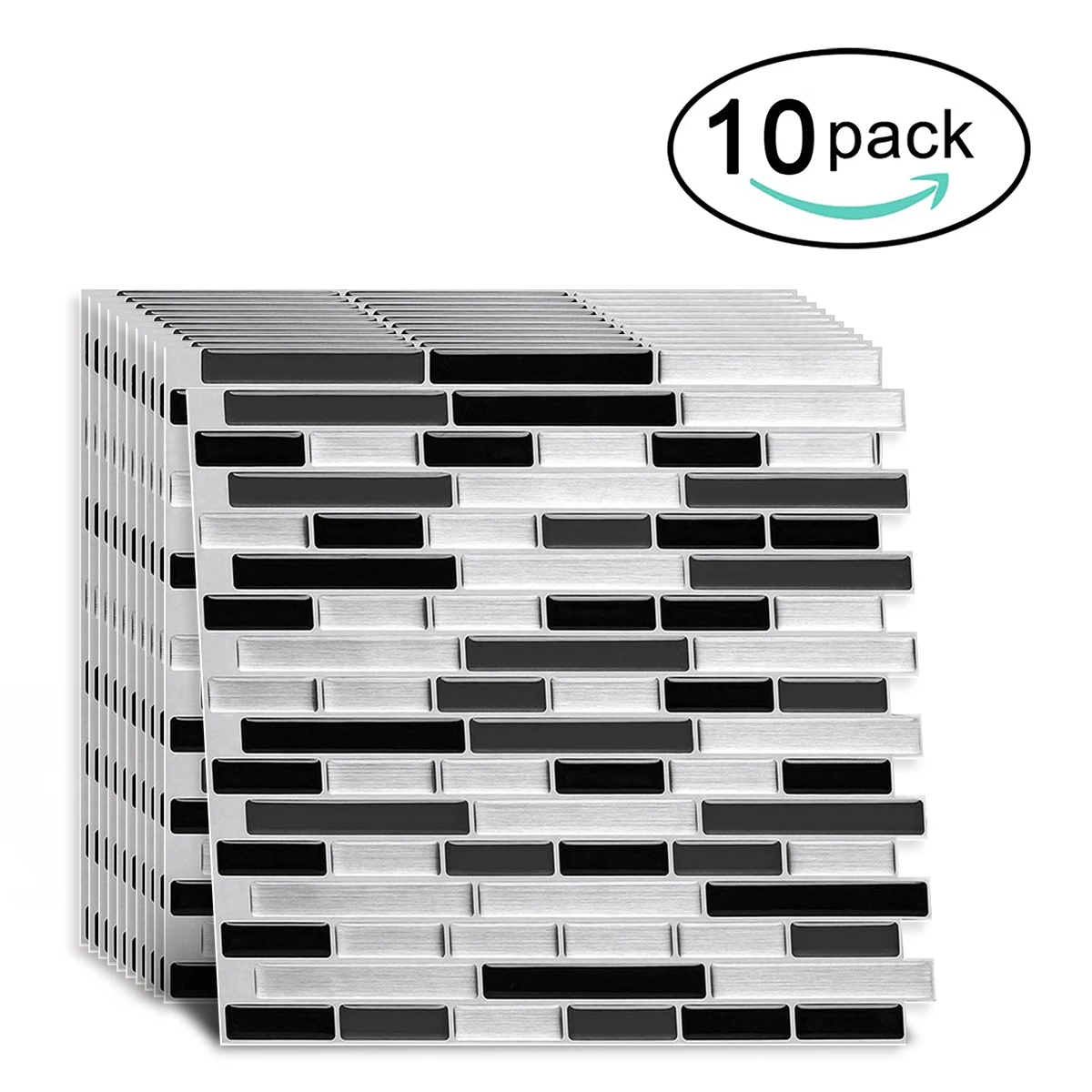 

Wallpaper DIY Peel and Stick Oblong Wall Stickers 3d Effect Wall Tiles For Kitchen Bathroom Living Room Interior Wall Decoation