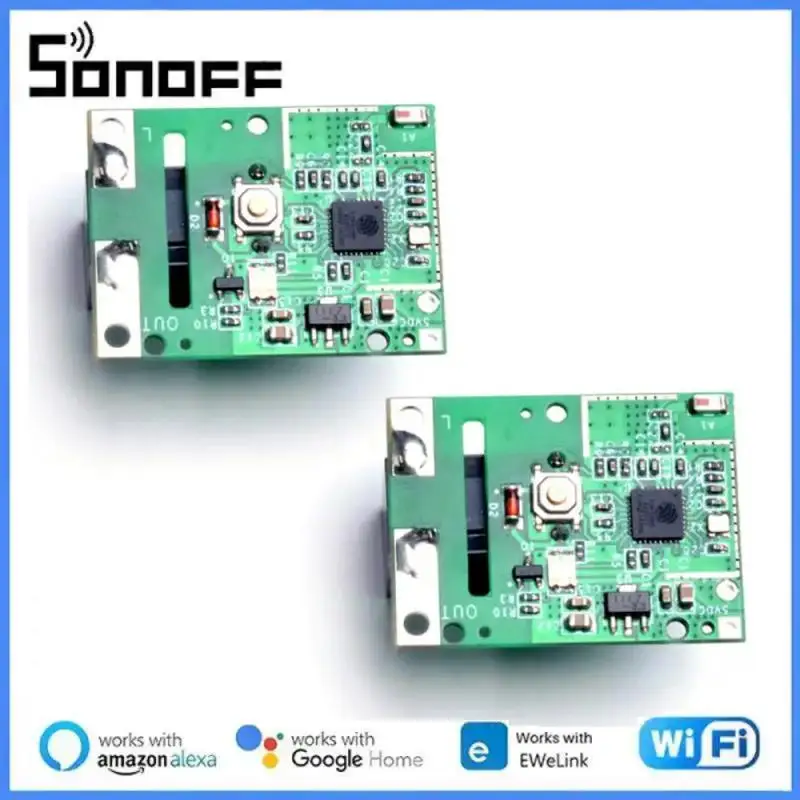 SONOFF Wi-Fi RE5V1C 5 В постоянного тока релейный модуль умного переключателя