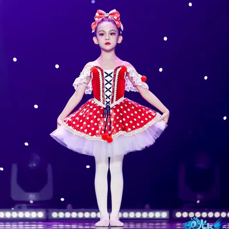 Рисунок 2 - Новинка, красный Детский костюм для балета