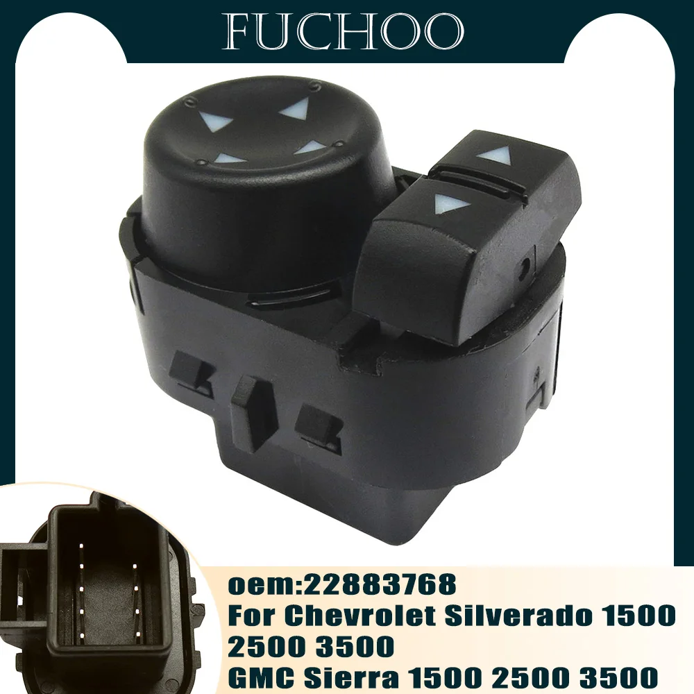 

Для Chevrolet Silverado 1500 2500 3500 GMC Sierra 1500 2500 3500 22883768 автомобильные аксессуары переключатель управления зеркалом