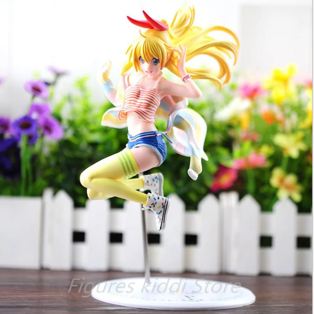 

Экшн-фигурки Nisekoi, 23 см, Kirisaki Chitoge, модель, игрушки, аниме Chitoge Kirisaki Juguetes, японская аниме-фигурка