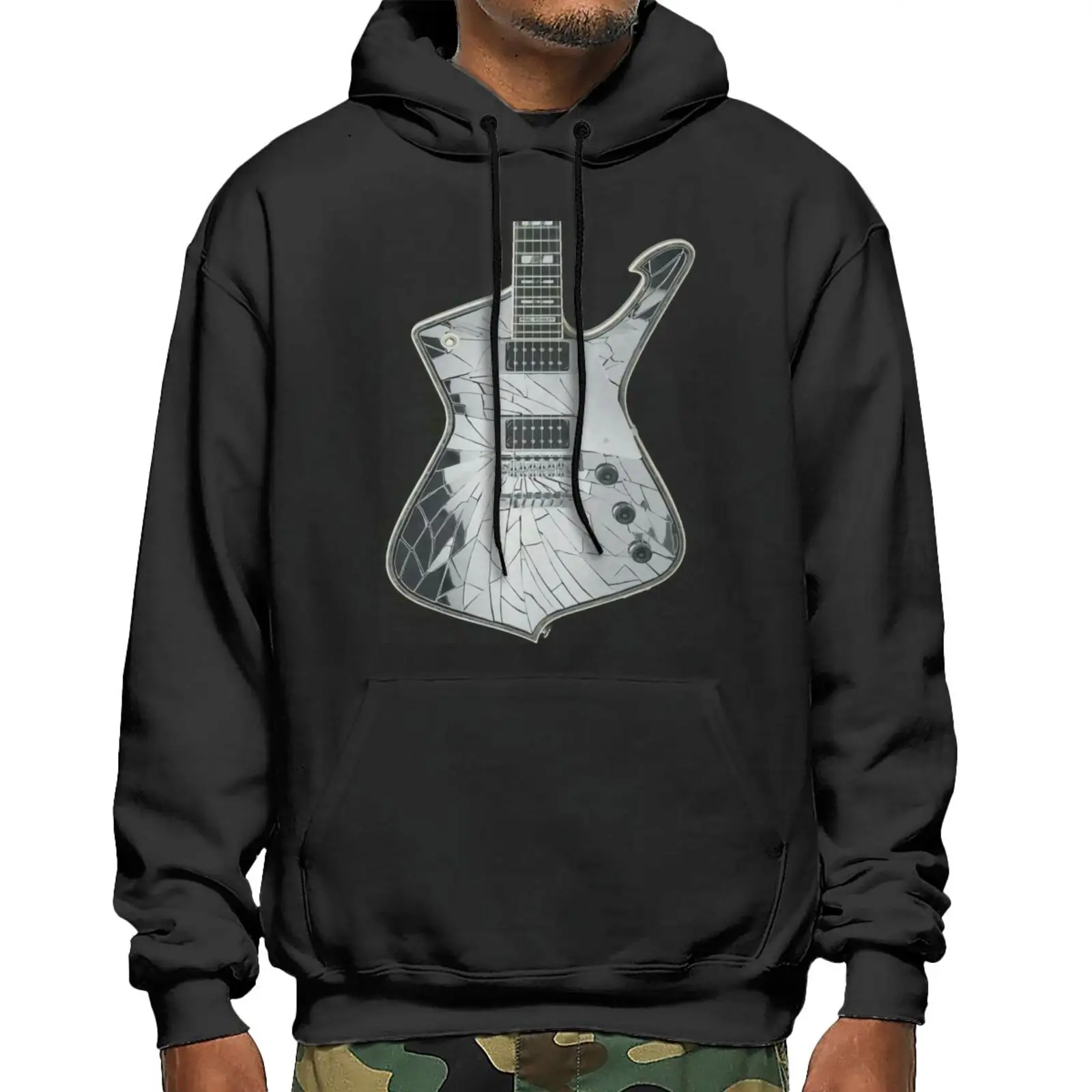 

Kiss Paul Stanley Cracked Mirror Iceman Sweatshirts Hoodies Men's Clothes Man Sweatshirts Men's Clothing Sweats Men's Clothing