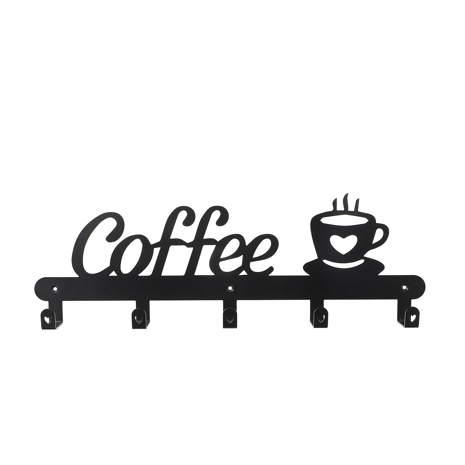 1PC Mug Coffee Cup Hook Decorative Metal Finishing Hanger Coffee Cup Row Hook