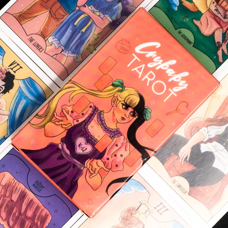 Большой размер Таро колода Crybaby карты палубная карта настольная игра для