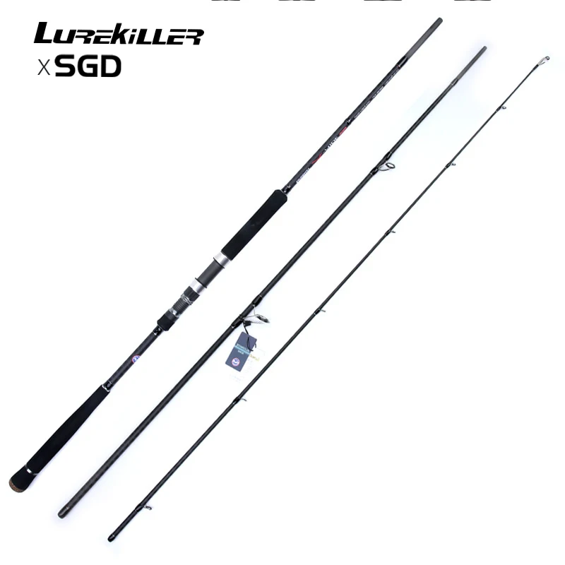 

Lurekiller Sea Bass Spinning Rod 2.7m 3.0m 3.3m 3.6m MH 3 sections Japan Fuji Accessory Long Casting Sea Fishing Rod