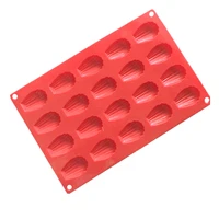 1pc shell shape bread baking mould food grade madeleine silicone cake mould shell cake silicone baking pan mould