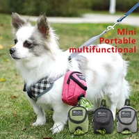 2022 pet dog treat pouch portable multifunction dog training bag outdoor travel dog poop bag dispenser durable pet accessories
