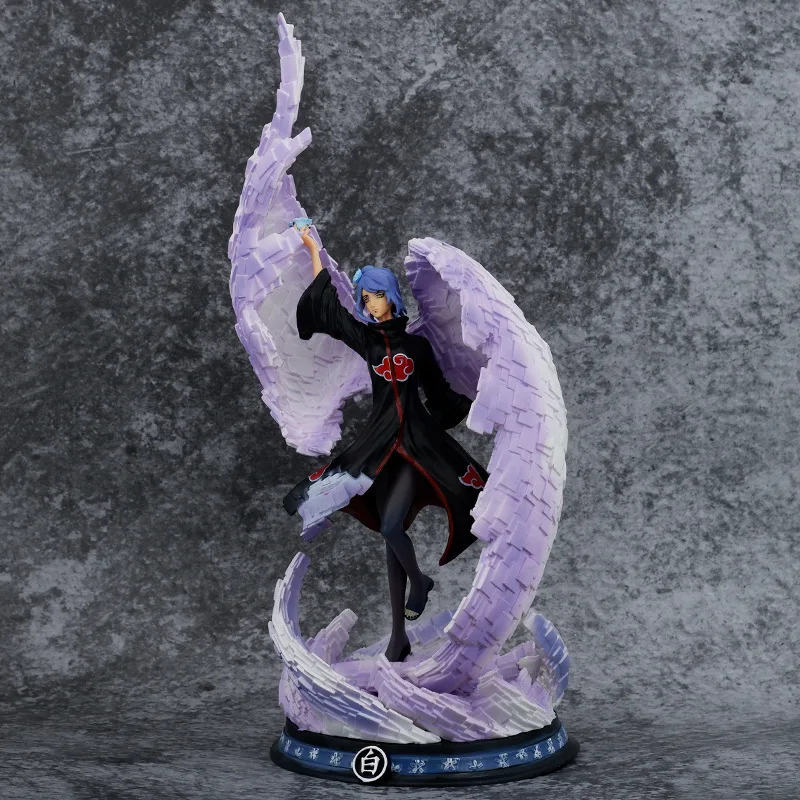 Akatsuki Konan Battle Ver. Экшн-фигурка из ПВХ GK аниме статуя Коллекционная модель детские