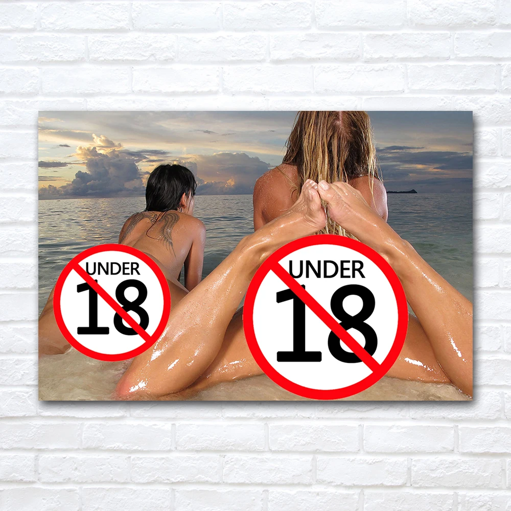 Сексуальная Картина на холсте Naked 2 девушки картина для взрослых женщин 1 шт.