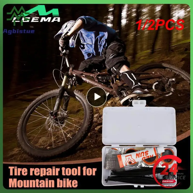 

1/2 шт., набор для ремонта велосипедных шин