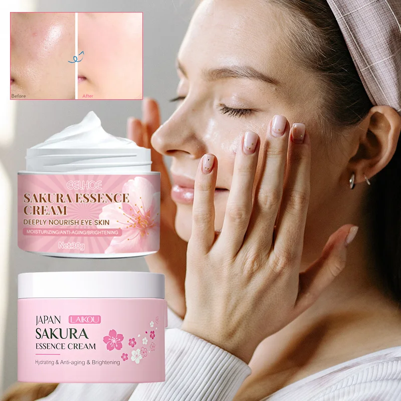 

Cherry Blossom Essence Cream Anti-wrinkle Moisturizing and Firming Face Brighten Skin Tone Lightening Fine Lines Anti-aging