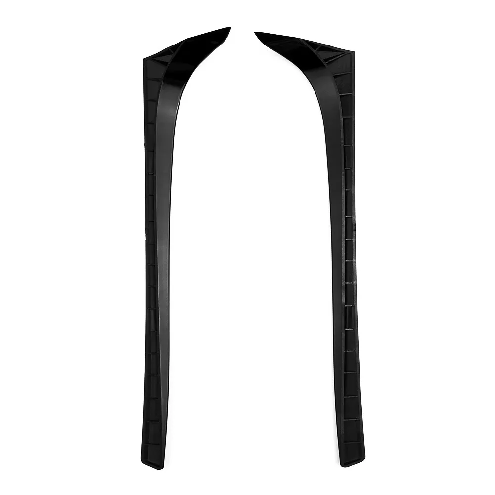 

2pcs/set Rear Window Spoiler Side Wing Black For Golf 7 7.5 MK7 7.5 2014-2018 38.5 X 9.4 Cm High-Quality ABS Plastic Car Parts