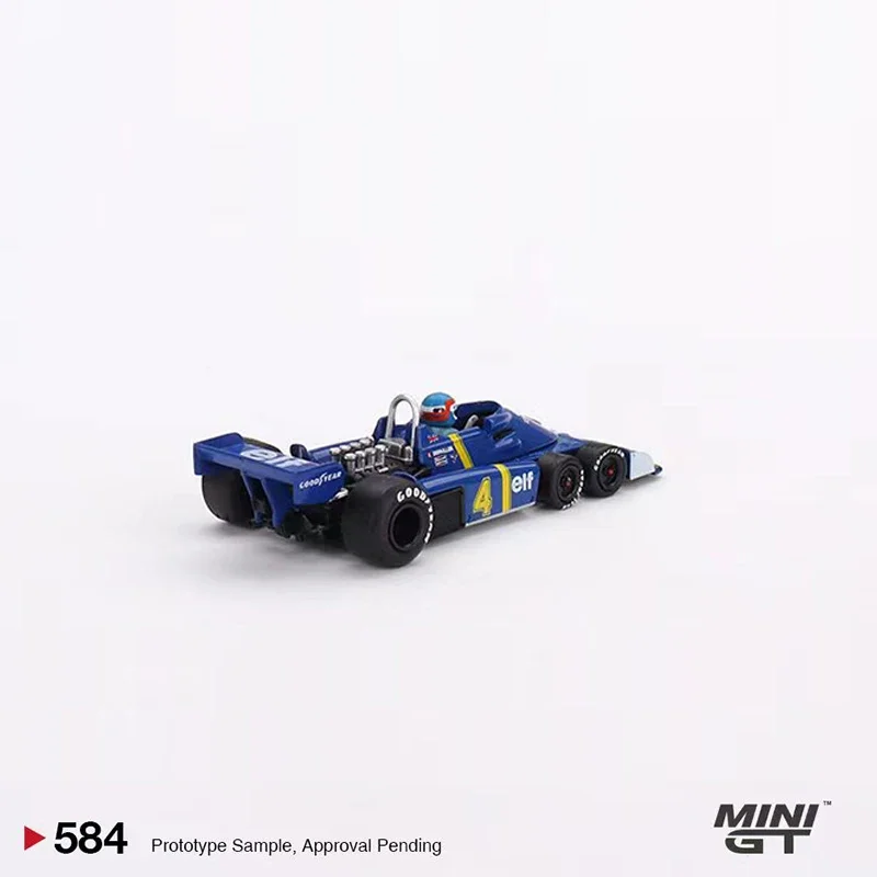 Модель автомобиля MINIGT 1:64 Tyrrell P34 # 3 Jody Scheckter 1976 шведский победитель GP &amp Патрик