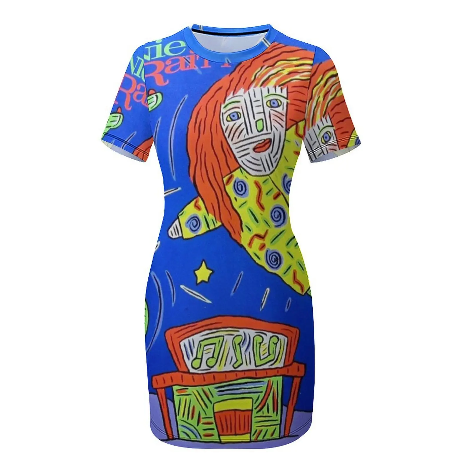 Платье с короткими рукавами Nine Lives Bonnie Raitt Album фиолетовое платье бандажное летние