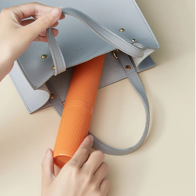 

Travel Portable Toothbrush Cup Bathroom Toothpaste Holder Storage Case Box Organizer Travel Toiletries Storage Cup New Creative