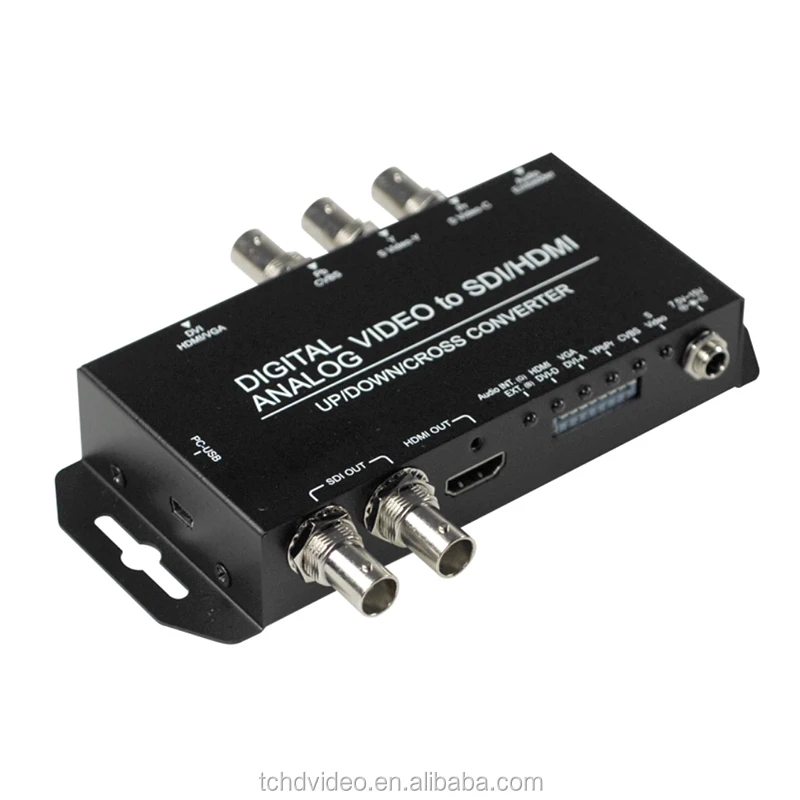 Аналоговый сигнал в цифровой DVI VGA Композитный компонент S-video YPbPr CVBS SDI HDMI Up/down