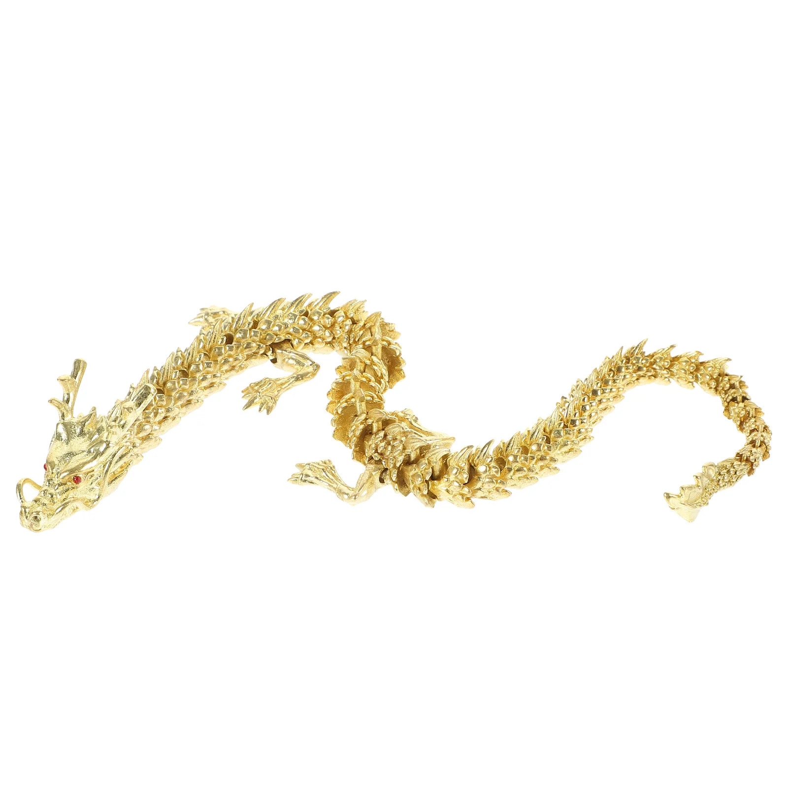

Decor Chinese Dragon Decoration Craft Sculpture Household Brass Statue Decorative Figurine Desktop