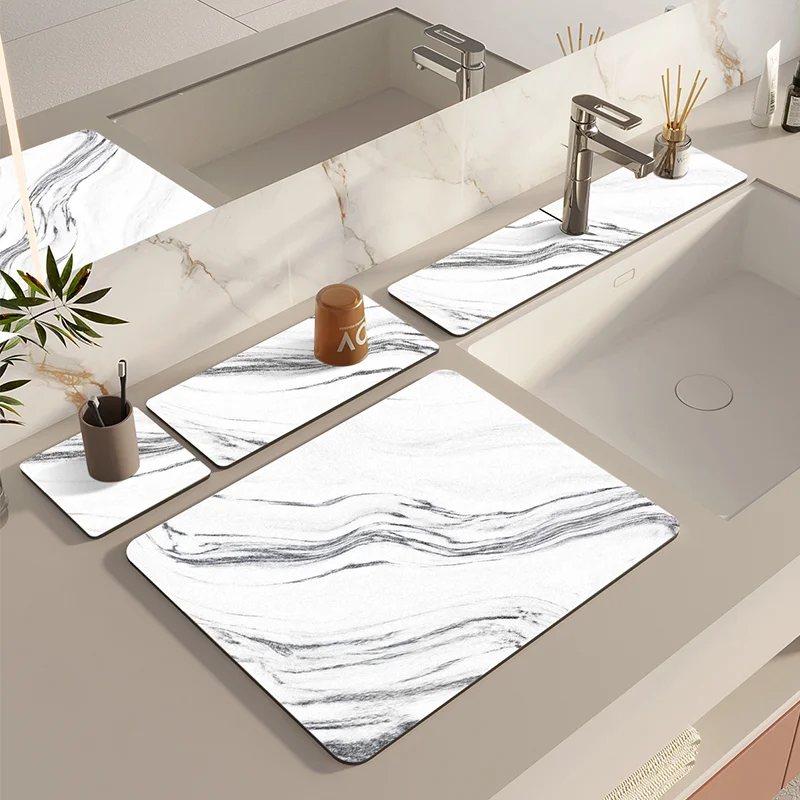 

Кухонная посуда, подстилка, коврик для сушки, быстрое высыхание, для ванной комнаты