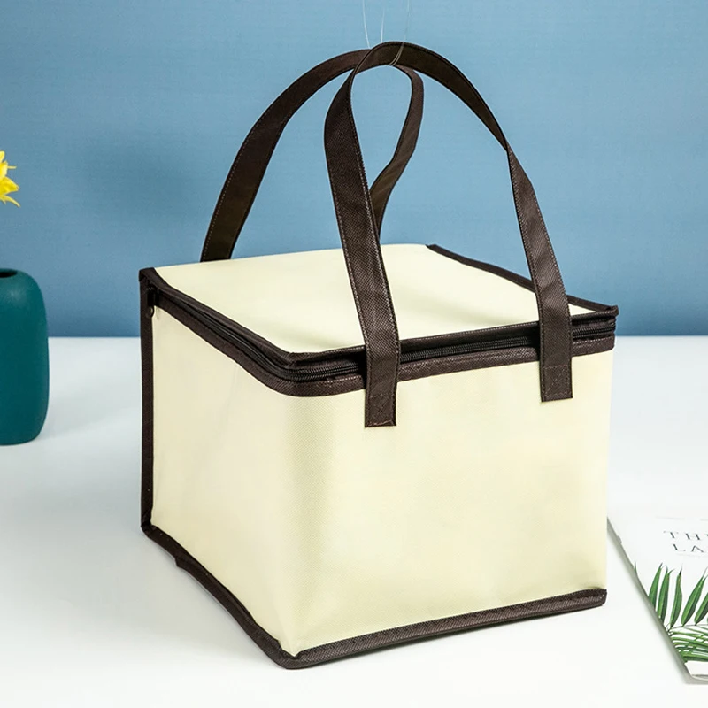 

Изолированная Термосумка-холодильник для пищевых напитков, переноска из оловянной фольги, Изолированная складная сумка для пикника и льда,...