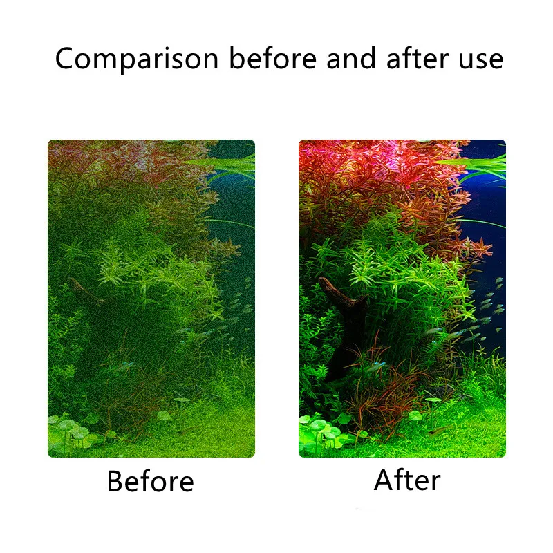 Аквариумный скребок для водорослей из нержавеющей стали лезвие живых водных