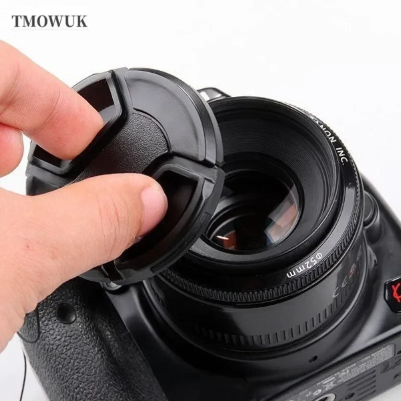 Фото Защитная крышка для объектива камеры SONY A55V A7S A7R A7C2 A560 A350 A58 A65V, центральная, с защелкой, 49 мм, 52, 55, 58, 62, 67, 72, 77, 82 №5