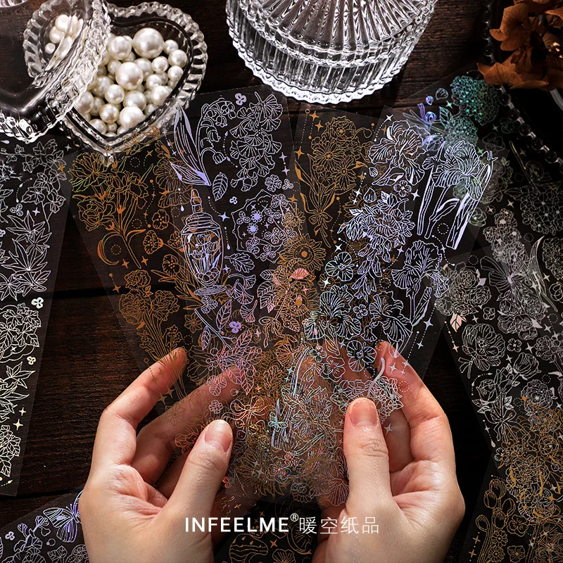 

3 шт., наклейки для скрапбукинга, цветы, листья