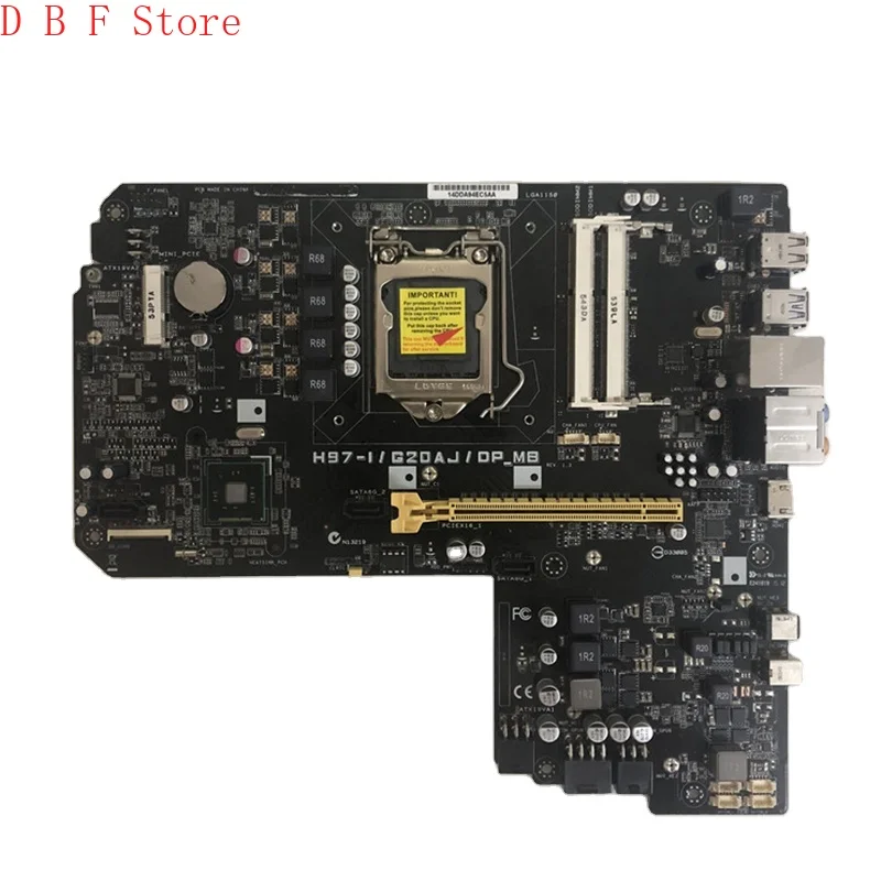 

H97-I/G20AJ/DP_MB For ASUS Desktop Mini-ITX Motherboard H97 LGA 1150 DDR3 High Quality Fully Tested Fast Ship