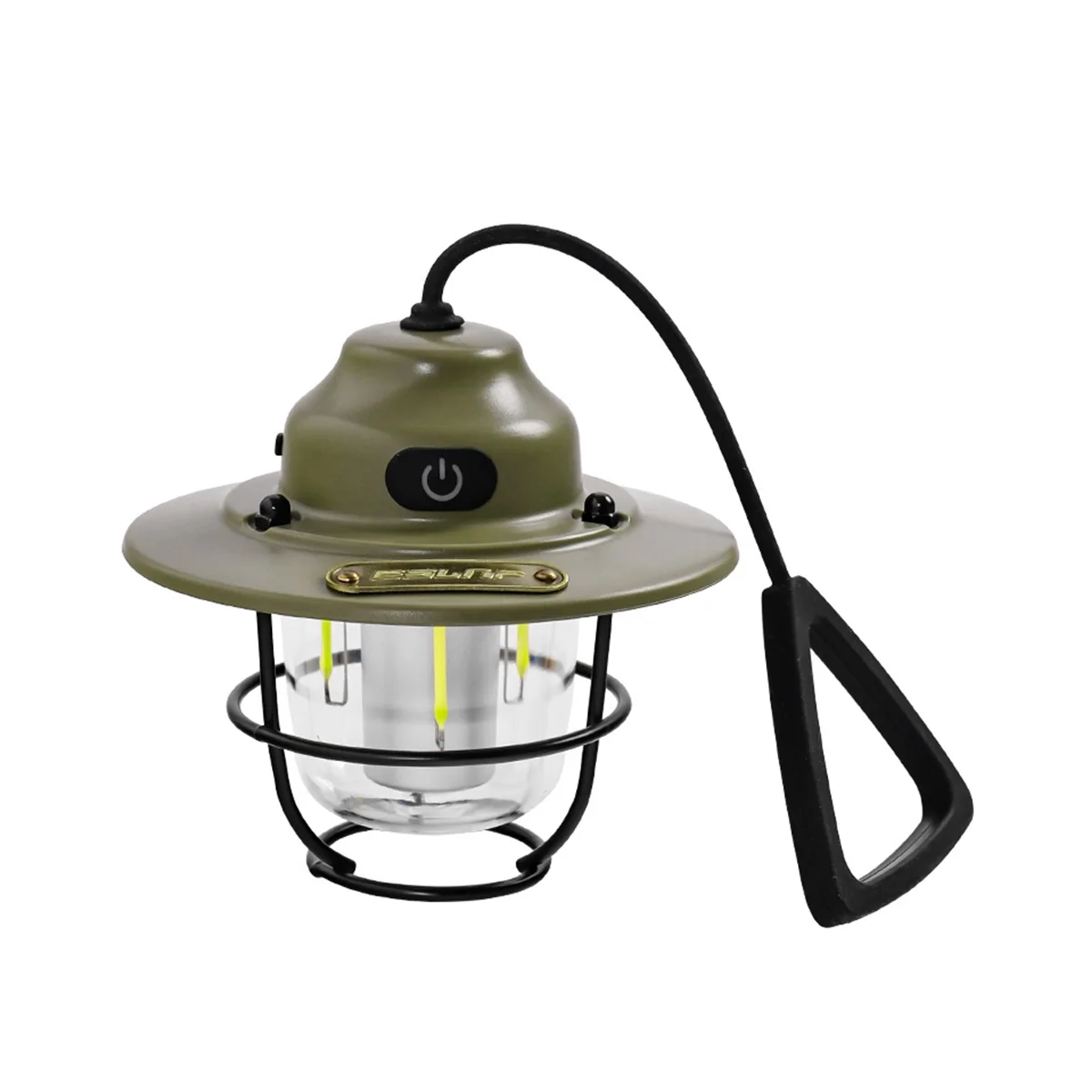 

2000Mah Outdoor Lighting Camp Light USB Rechargeable Retro Horselight Camp Light Light Tent LED Camp Light(-green)