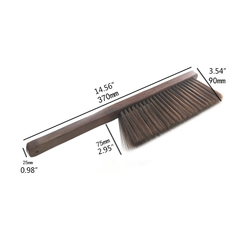 

Щетка для удаления пыли с деревянной ручкой, щетка Guzheng для чистки струн, Новинка