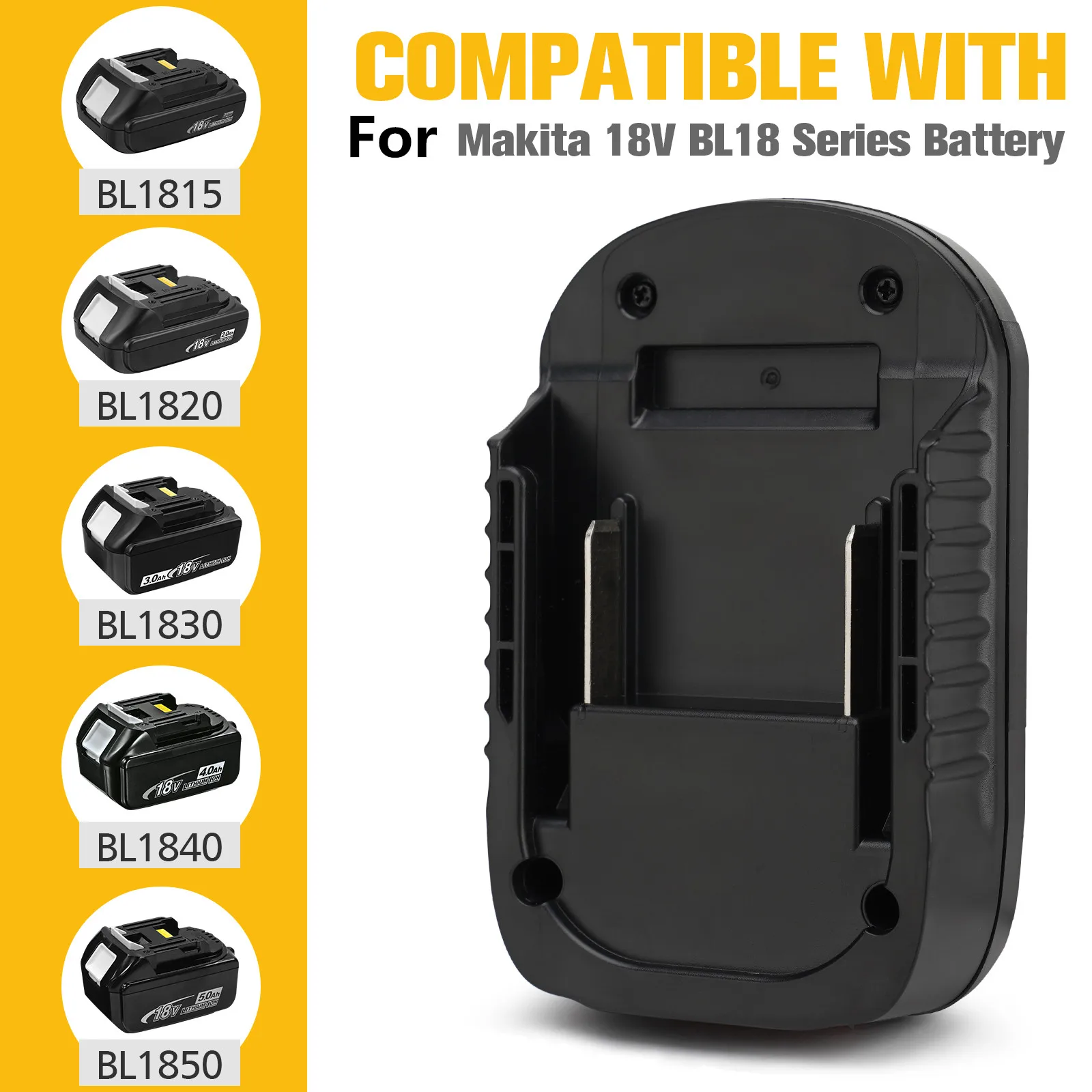 MT21DL Battery Adapter For Makita BL18 Series Battery Tool Convert To 18V Li-ion Battery For DeWalt 20V Power Tools Convertor