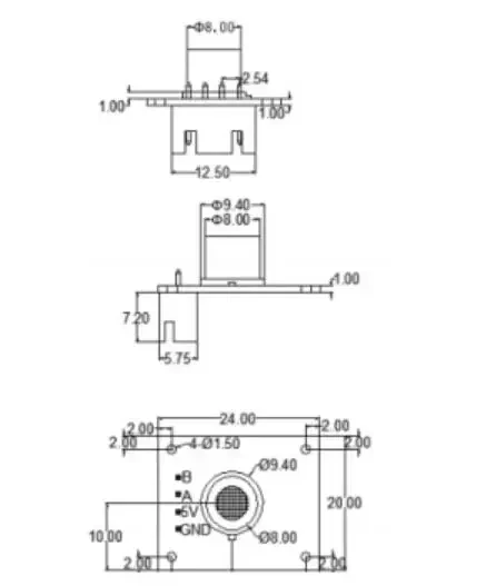 ZP01 Модуль датчика запаха качества воздуха бытовой и автомобильный очиститель