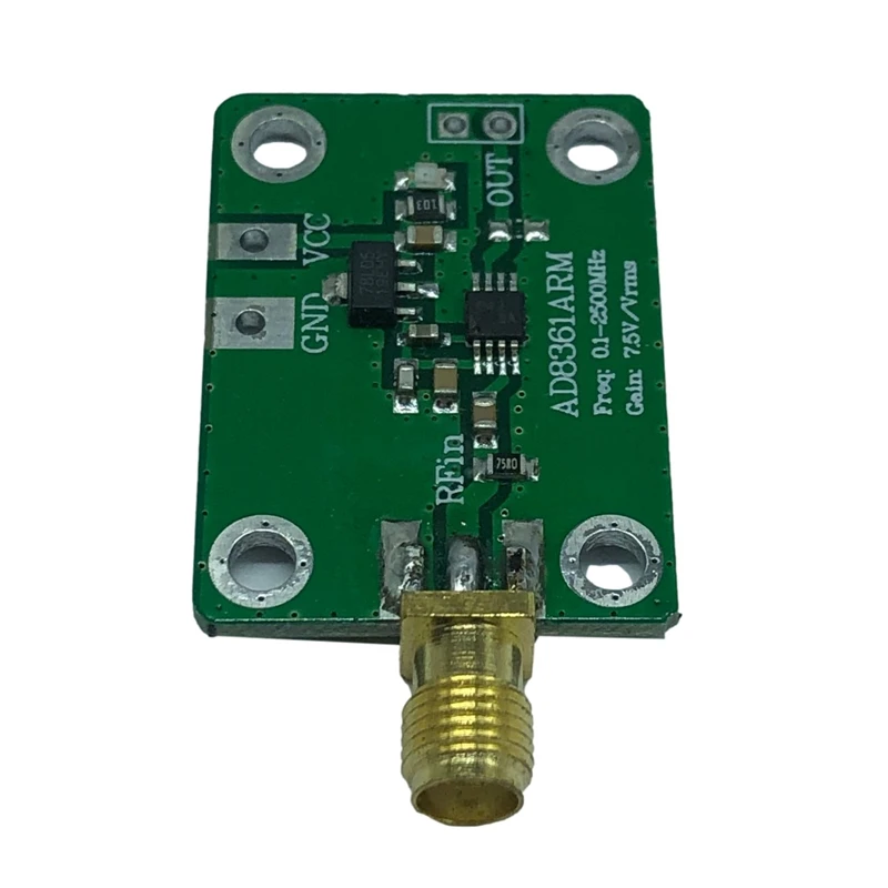 

Логарифмический детектор мощности AD8361 RF, микроволновый детектор реальной мощности, детектор искусственной мощности 0,1-2,5 ГГц