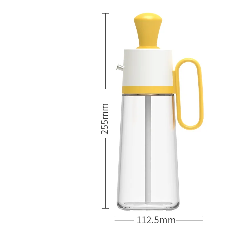 2 In 1 New Oil Dispenser Bottle With Brush Design Convenient Liquid Seasoning Big Capacity Bottle Kitchen Supplies Multifunction images - 6