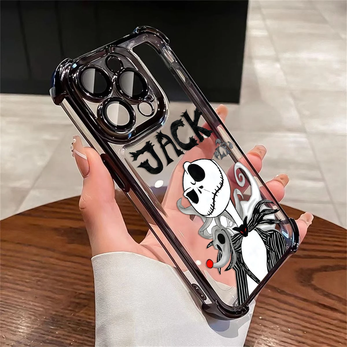 Чехол для телефона Кошмар перед Рождеством iPhone 16 15 14 13 12 11 Pro Max X XR XSMax 7 8 Plus