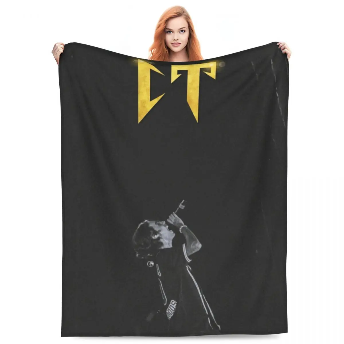 N-Natanael Canos теплое мягкое одеяло поп-репер для кемпинга зимняя новинка фланелевое