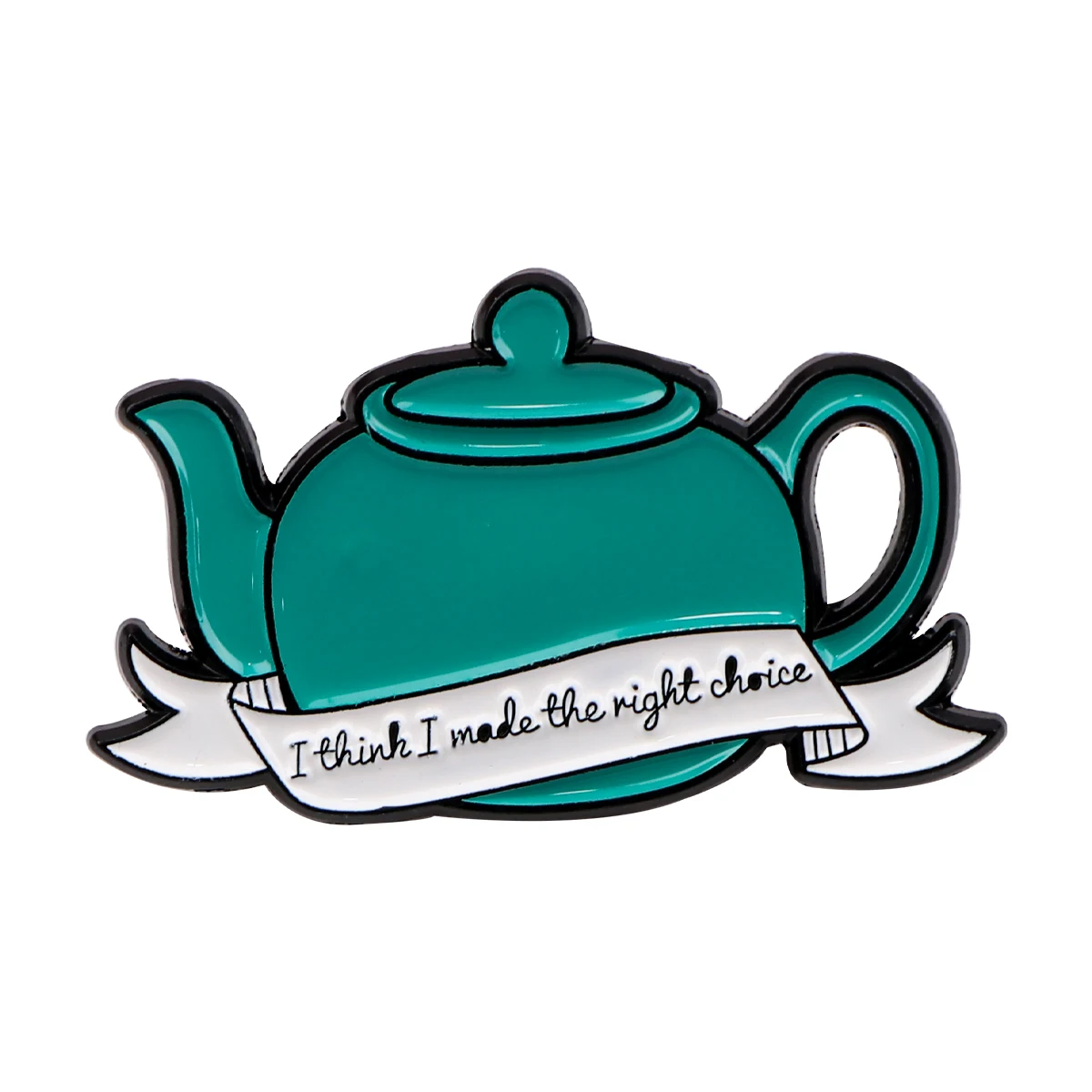 Эмалированная брошь для рюкзака цвет в ассортименте