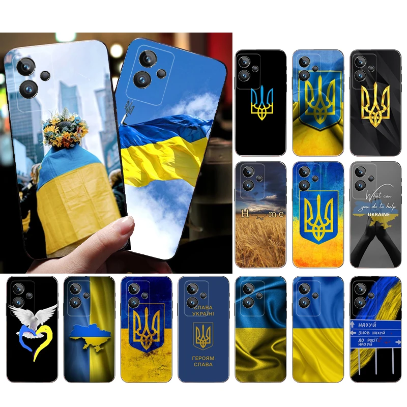 

Ukraine flag Phone Case for OPPO Realme 10 Pro Plus 9 8 7 6 Pro GT 2 Pro X2 Pro C21Y C11 X3 SuperZoom Funda