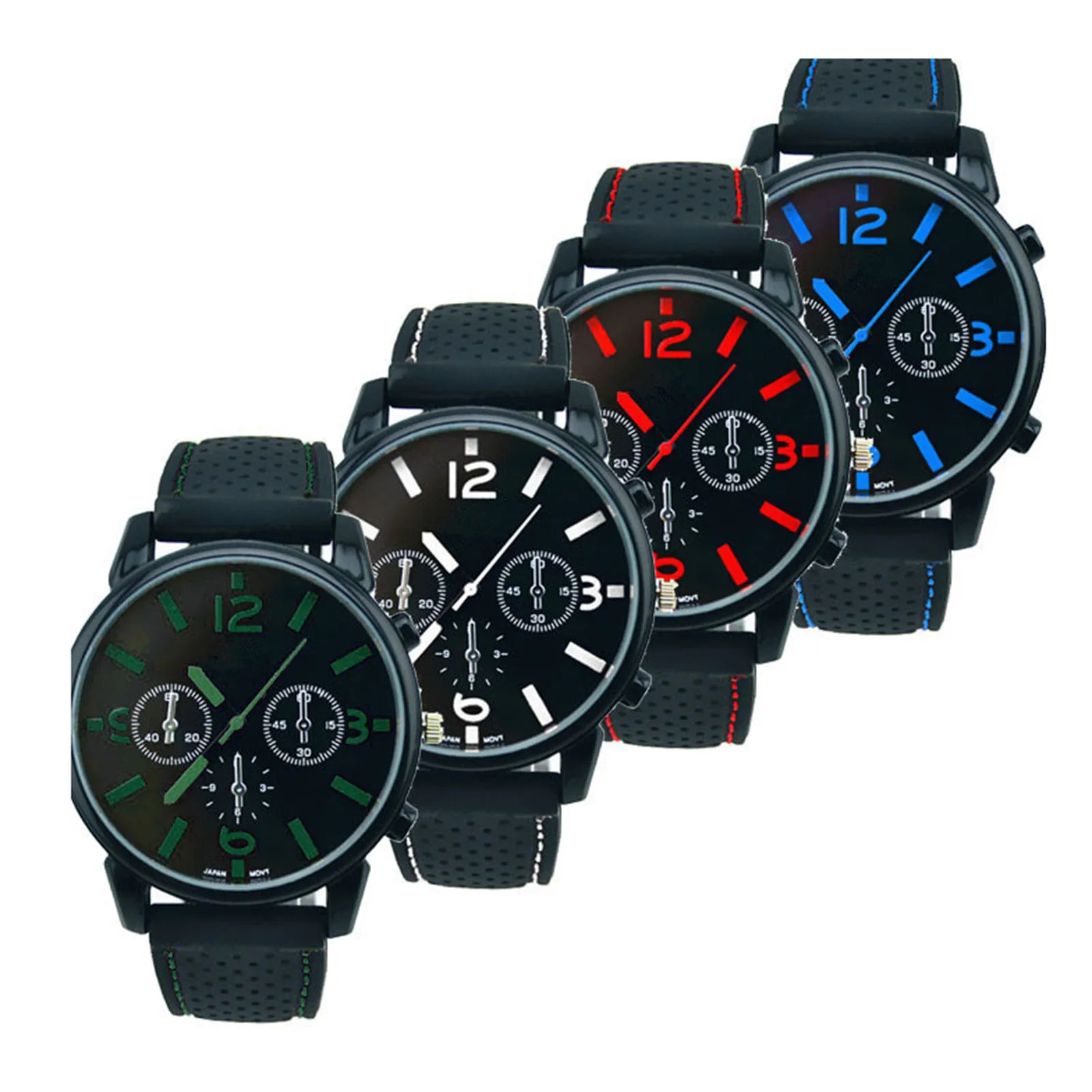 Часы наручные мужские/женские кварцевые роскошные спортивные водонепроницаемые