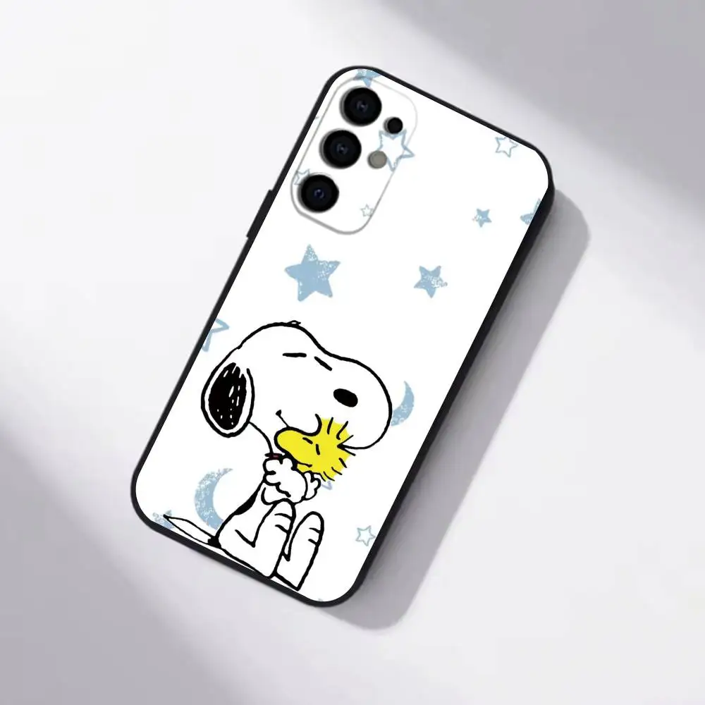 Чехол C-Cute S-Snoopys для телефонов Samsung S25, S24, S21, S22, S23, S30, Ultra, S20, Plus, FE, мягкий силиконовый, черный (art.: 3920dc0bb8408) - 3920dc0bb8408