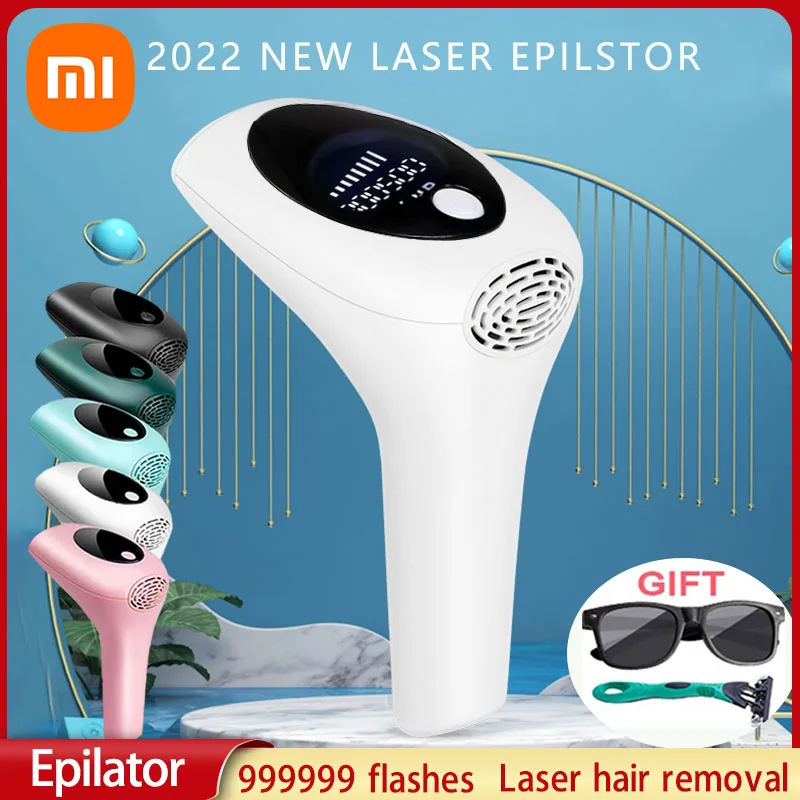 

Xiaomi Youpin 999999 Flashes Laser Epilator Women Hair Removal Permanent IPL Photoepilator Depiladora Painless Electric Epilator