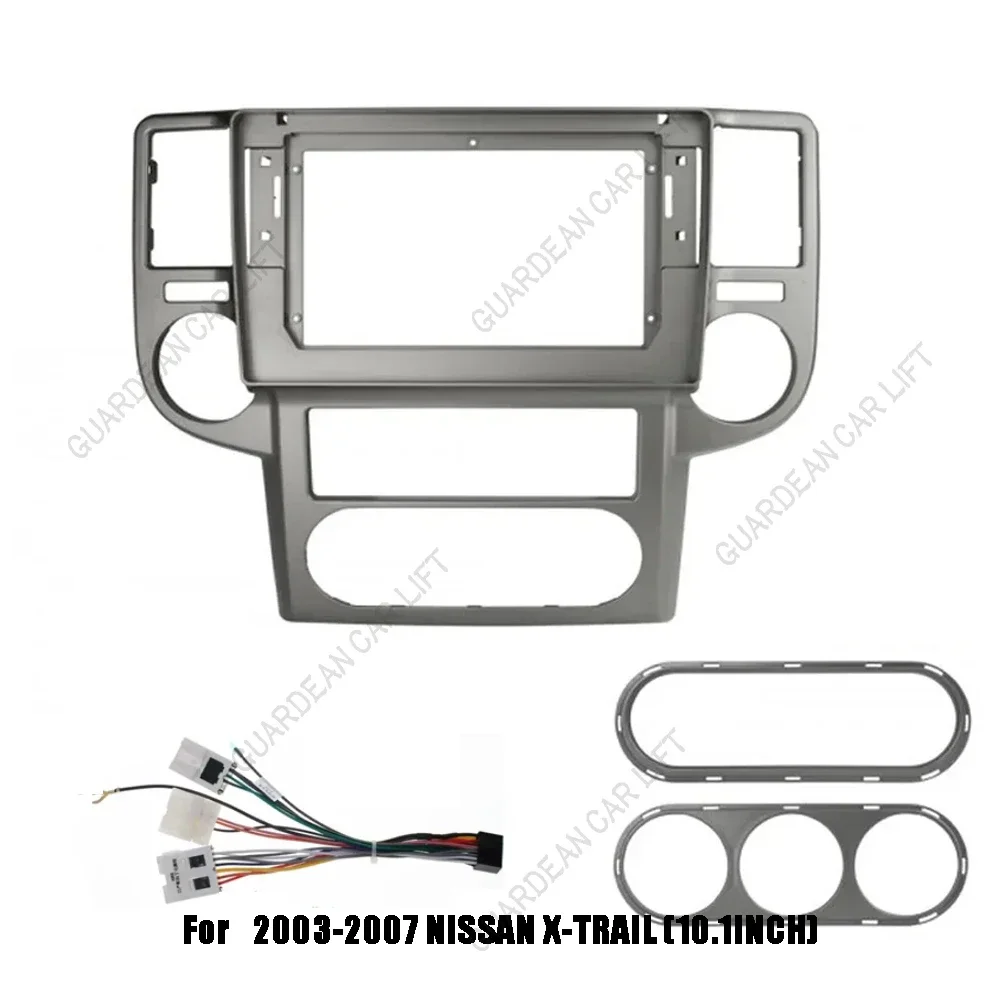 

Автомобильная магнитола 10,1 дюймов, облицовка для Nissan Xtrail 2003-2007, X-TRAIL, Android, GPS, MP5, стереоплеер, 2 Din, панель приборной панели, рамка I