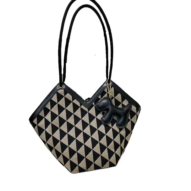 2023 New Fshion Women's Designer Bag High Quality Checkered Pattern Large Capacity Totes For Ladies Lady Purses And Handbags Gg