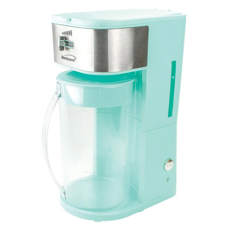 

Brentwood Iced Tea and Coffee Maker in Blue with 64 Ounce Pitcher