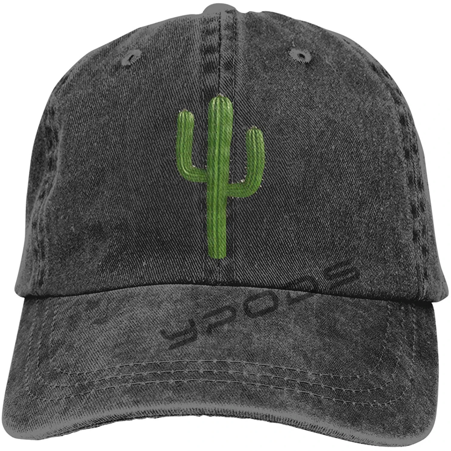 

Men Caps Denim Cap Arizona Saguaro Cactus Baseball Dad Cap Classic Washed 100% Cotton Adjustable Casual Sports For Men Women Hat