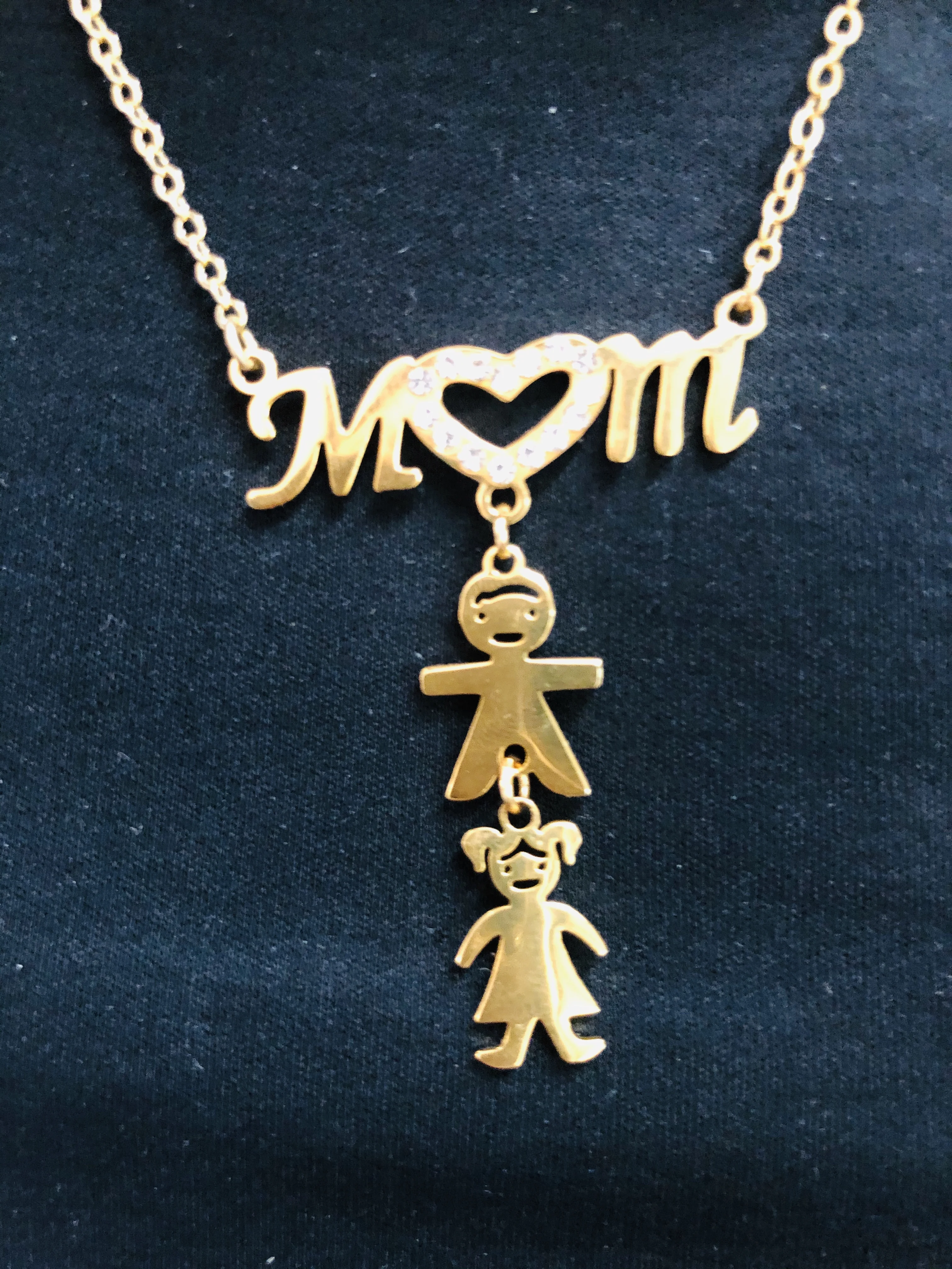 

Personalized Stainless Steel Custom Feet Baby MOM Necklaces With Crystal For Women Customized Nameplate Name Necklace Jewelry Fa