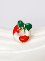 European and American Brooch Jewelry Exquisite Christmas Series Brooch Santa Claus Christmas Tree Snowman Small Collar Pin